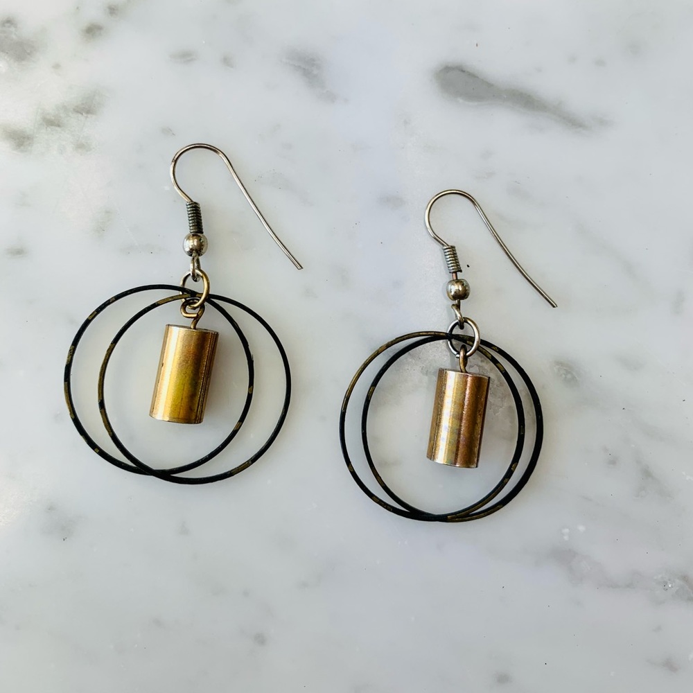 Geometric Drop Earrings